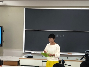 加藤知華 現場写真